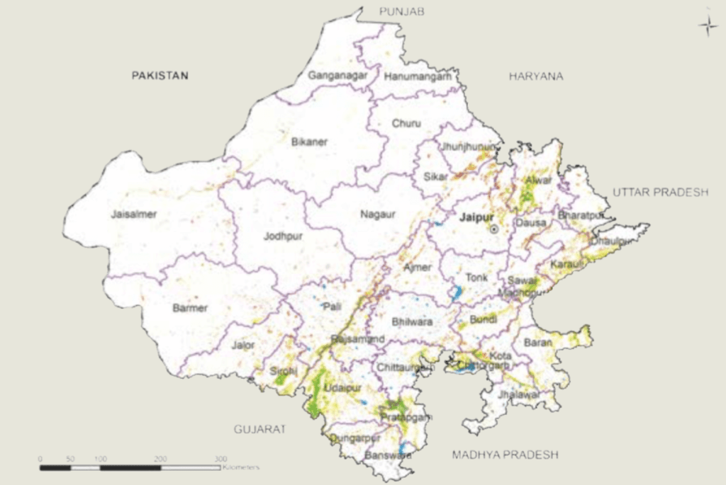 राजस्थान वन रिपोर्ट 2021( Rajasthan Forest Report 2021)-https://myrpsc.in