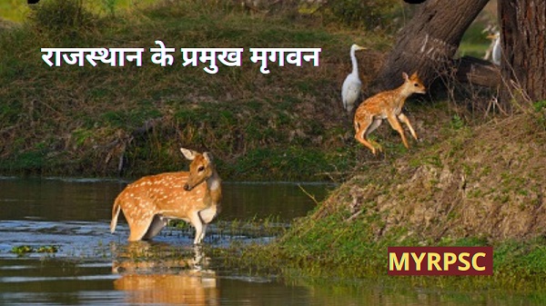 राजस्थान के प्रमुख मृगवन-https://myrpsc.in